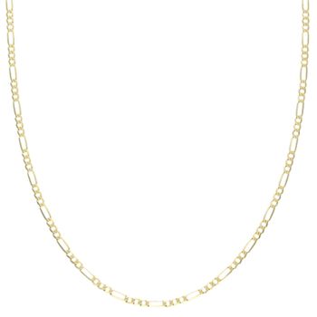 Złoty łańcuszek Figaro 585 – 45 cm, 1 mm (2).jpg